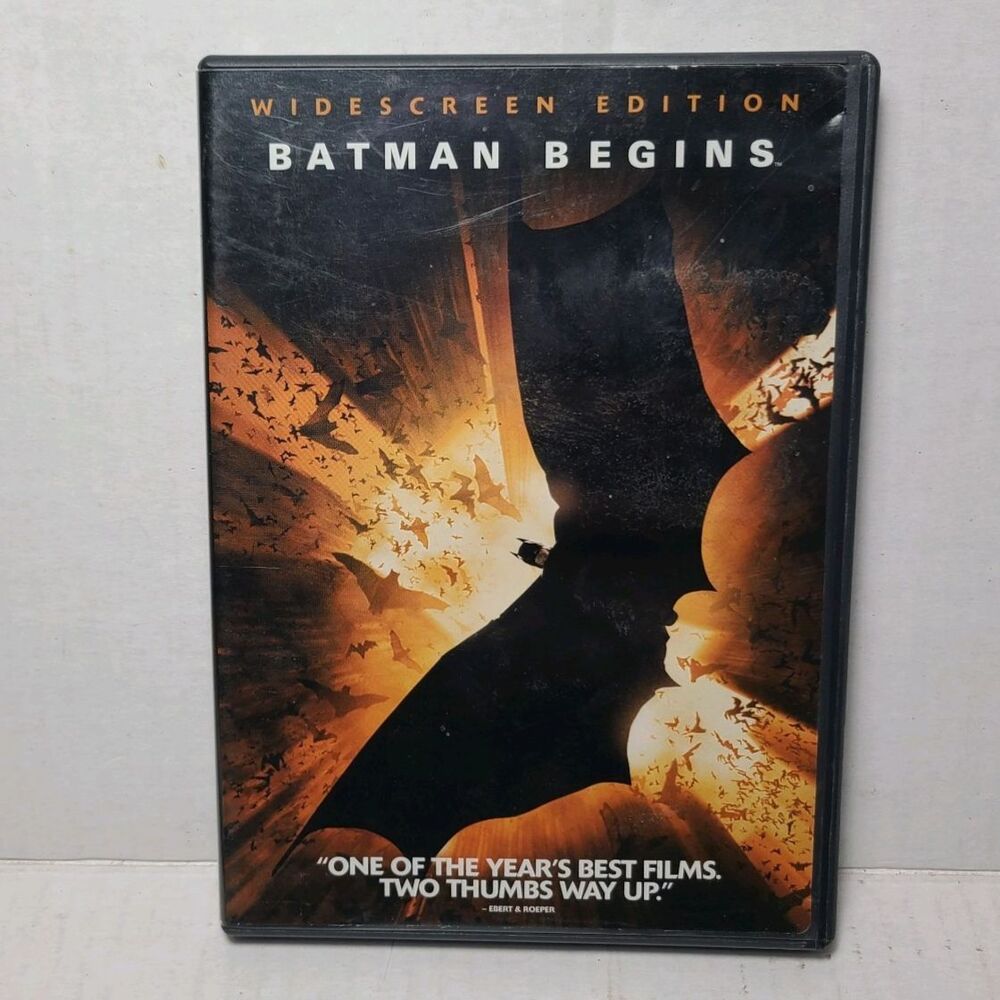 Batman Begins (Single-Disc Widescreen Edition) - DVD - VERY GOOD